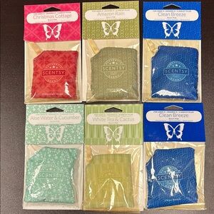 Scentsy Scent Pack Collection - Red, Green, Blue